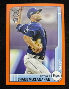 2021 Topps Big League - Orange - Shane McClanahan RC - Rays - 229