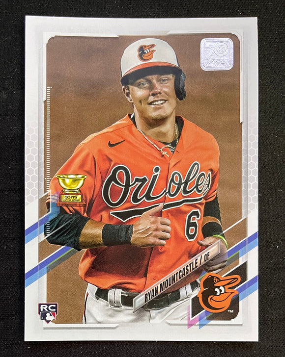 2021 Topps Baseball - Series One - Ryan Mountcastle RC - Orioles - 143