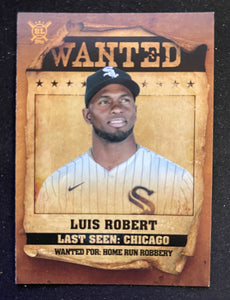 2021 Topps Big League - Wanted - Luis Robert - White Sox - WT-8