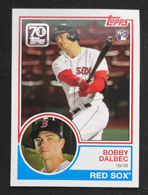 2021 Topps Baseball - Series Two - 70 Years of Topps Baseball - Bobby Dalbec RC - Red Sox - 70YT-33