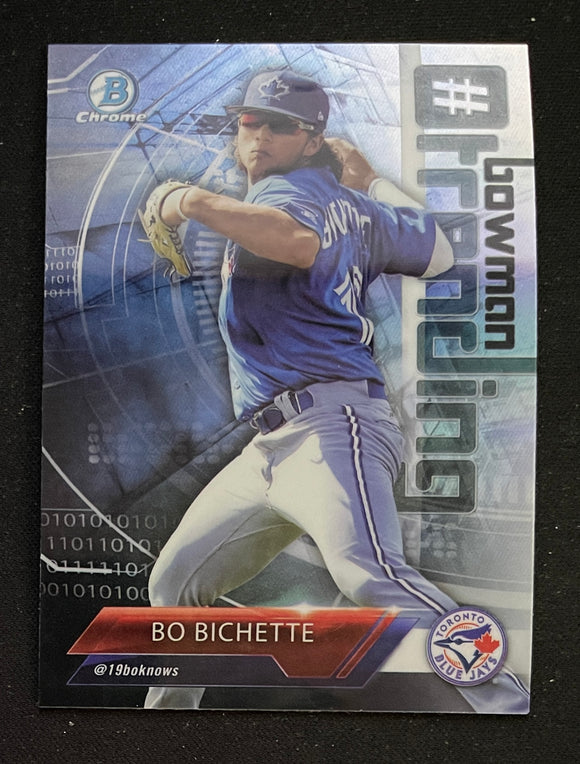 2018 Bowman Chrome - #trending - Bo Bichette - Blue Jays - #-BB