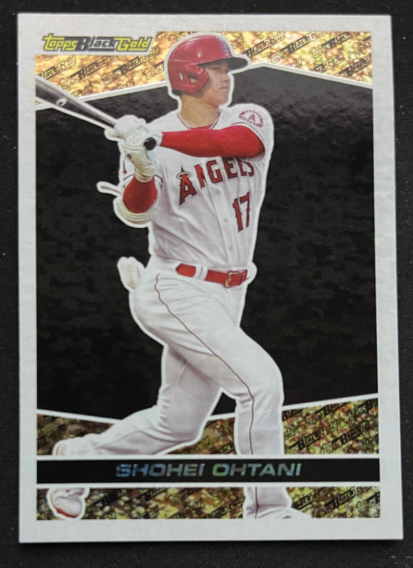 2021 Topps Baseball - Update Series - Black Gold - Shohei Ohtani - Angels - BG-13