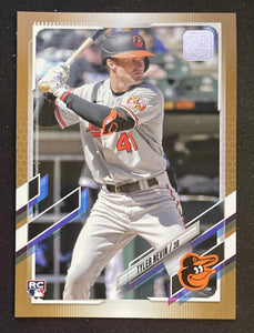 2021 Topps Baseball - Update Series - Gold #/2022 - Tyler Nevin RC - Orioles - US42