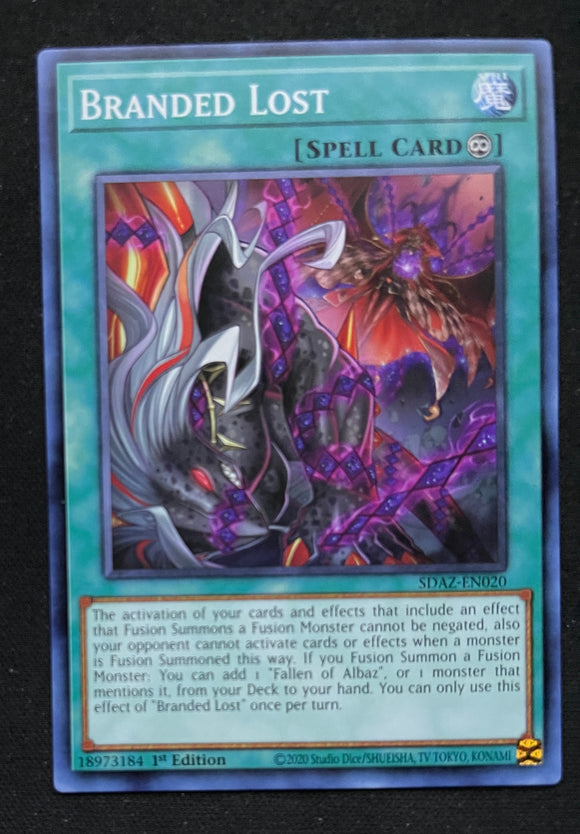 Yugioh - Albaz Strike - Branded Lost - SDAZ-EN020 - 1st Edition - Common - unplayed