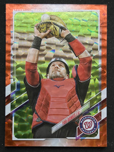 2021 Topps Baseball - Update Series - Orange Foil #/299 - Yan Gomes - Nationals - US315