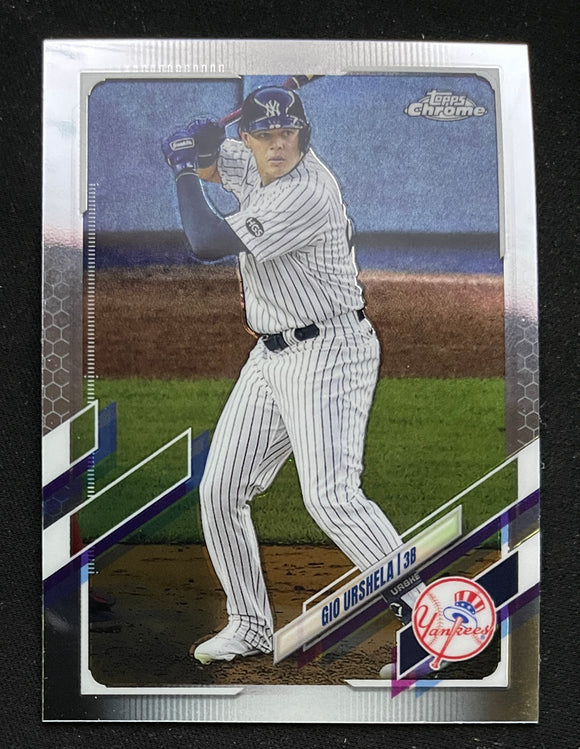 2021 Topps Chrome Baseball - Gio Urshela - Yankees - 220