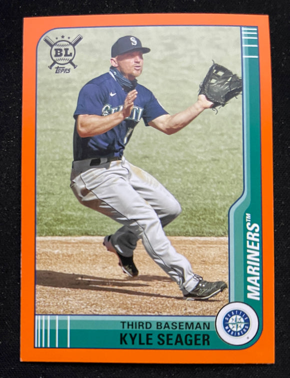 2021 Topps Big League - Orange - Kyle Seager - Mariners - 127