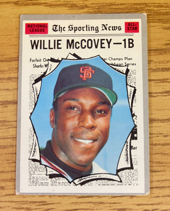 1970 Topps Baseball - The Sporting News - Willie McCovey - Giants - 450