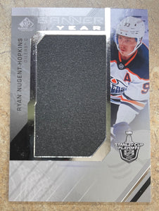 2021-22 Upper Deck - SP Game Used - Banner Year - Ryan Nugent-Hopkins - Oilers - BYSC-RN