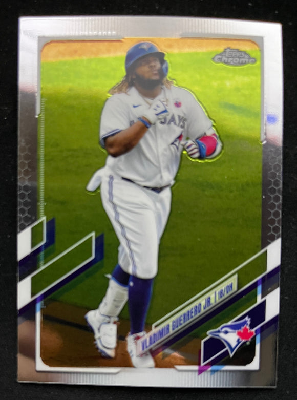 2021 Topps Chrome Baseball - Vladimir Guerrero Jr. - Blue Jays - 167