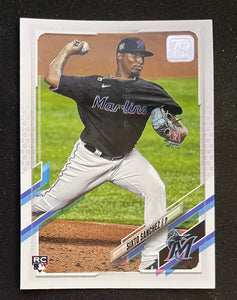 2021 Topps Baseball - Series One - Sixto Sanchez RC - Marlins - 25