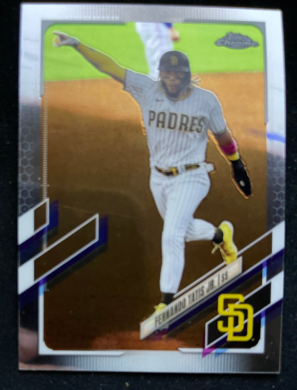 2021 Topps Chrome Baseball - Fernando Tatis Jr. - Padres - 1