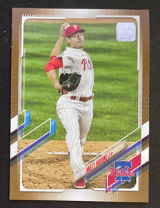 2021 Topps Baseball - Update Series - Gold #/2022 - Matt Moore - Phillies - US171