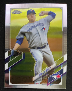 2021 Topps Chrome Baseball - Hyun-Jin Ryu - Blue Jays - 123