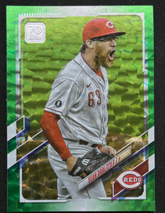 2021 Topps Baseball - Update Series - Green Foil #/499 - Sean Doolittle - Reds - US129