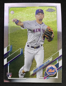 2021 Topps Chrome Baseball - Andres Giminez RC - Mets - 88