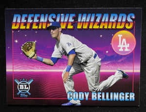 2021 Topps Big League - Defensive Wizards - Cody Bellinger - Dodgers - DW-13