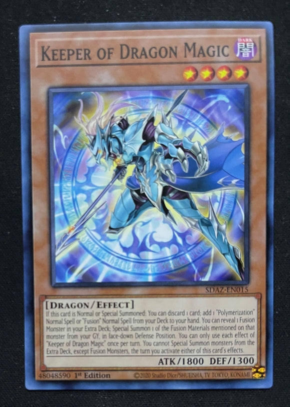 Yugioh - Albaz Strike - Keeper of Dragon Magic - SDAZ-EN015 - 1st Edition - Common - unplayed