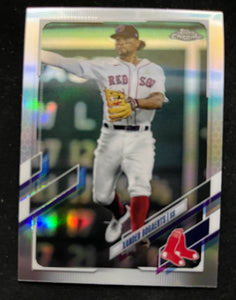 2021 Topps Chrome Baseball - Refractor - Xander Bogaerts - Red Sox - 162