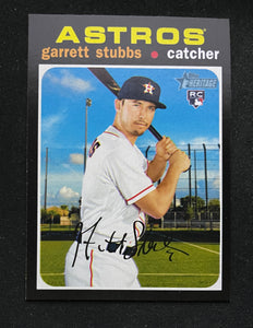 2020 Topps Heritage High Number - Garrett Stubbs RC - Astros - 543