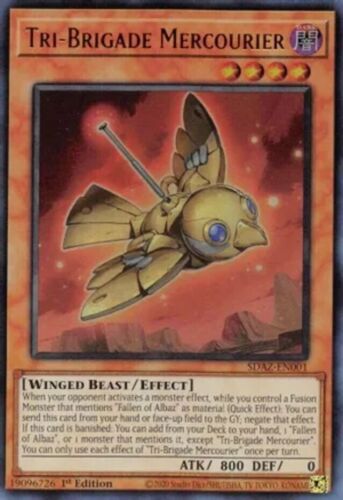 Yugioh - Albaz Strike - Tri-Brgade Mercourier - SDAZ-EN001 - Ultra Rare - 1st Edition