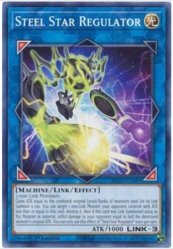 Yugioh Steel Star Regulator BLVO-EN085 1st Edition Common