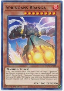 Yugioh Springans Branga BLVO-EN008 1st Edition Common